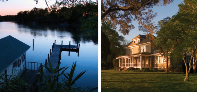 Lake front home