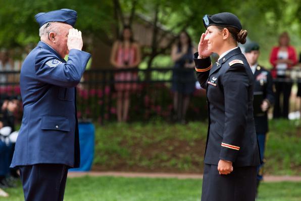 Commissioning of ROTC Officer